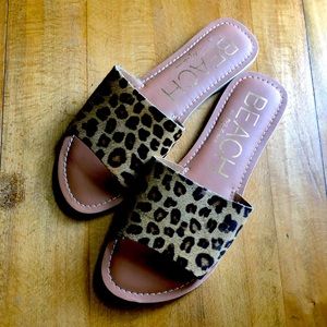 Cheetah print sandal /8